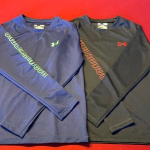 Under armour boys XL long sleeve 2pc